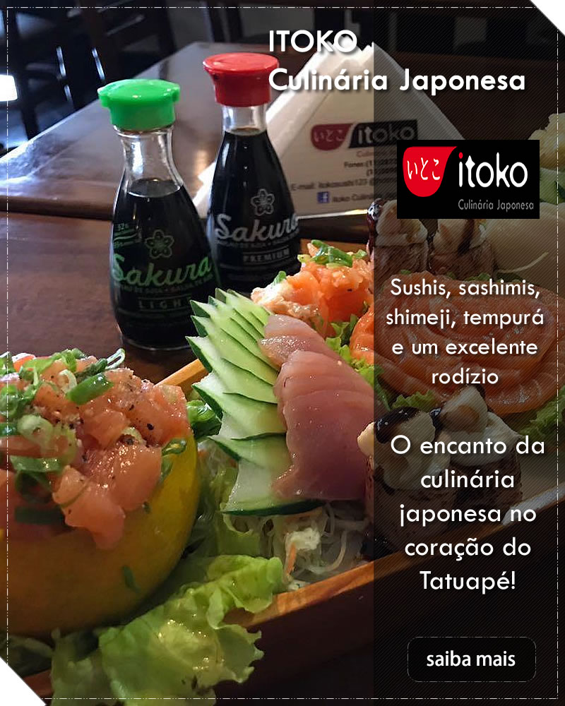 Itoko | Restaurante e rodízio japonês no Tatuapé
