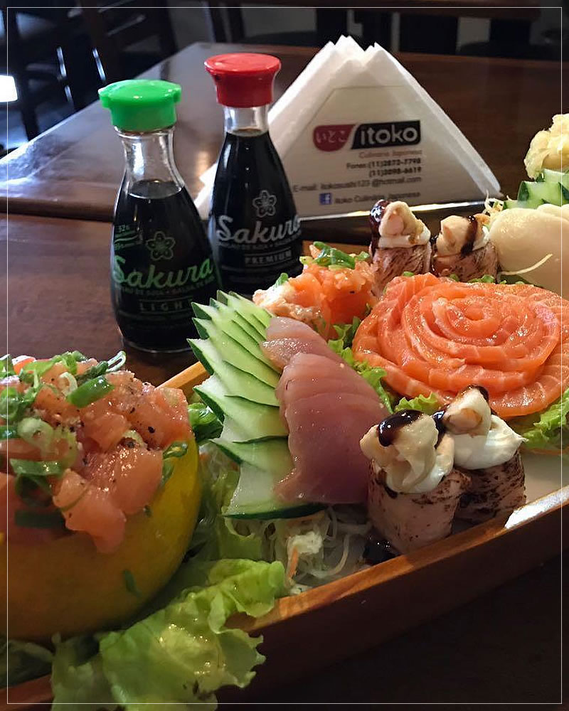 Rodízio de comida japonesa no Tatuapé