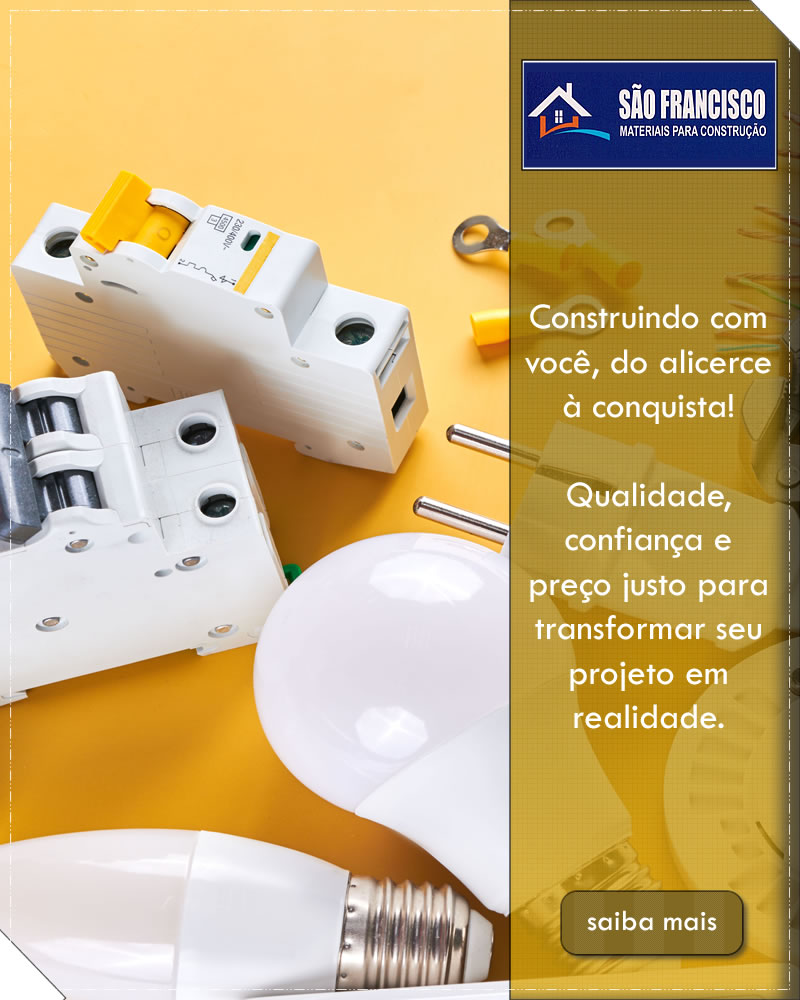 Tatuapé, São Francisco, materiais para construção