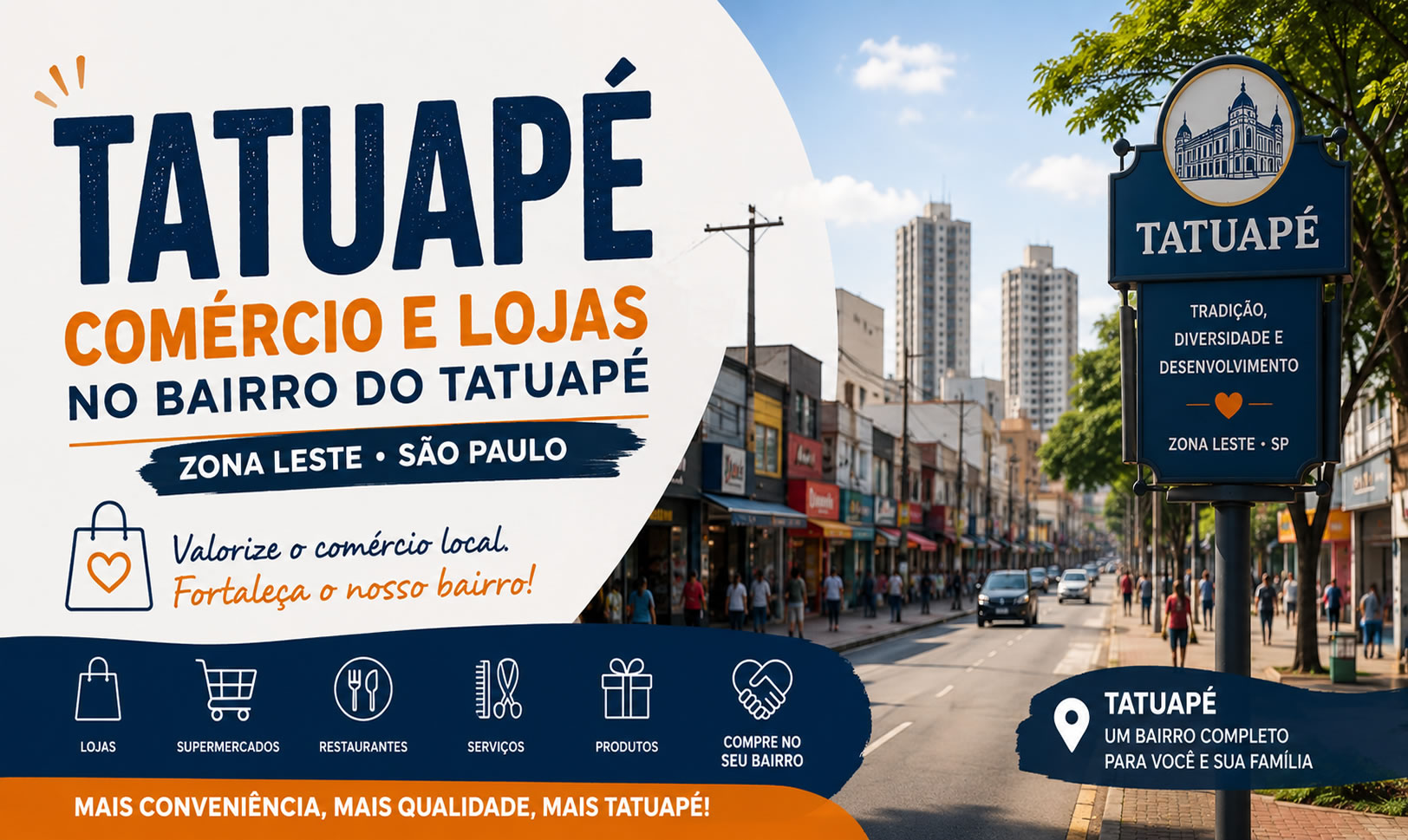 Tatuapé | Comércio e lojas no bairro do Tatuapé